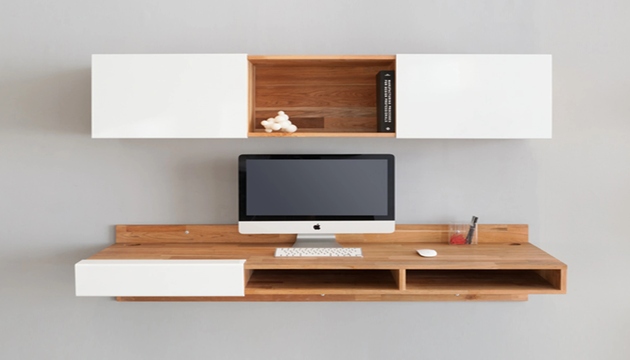 wall mounted desk