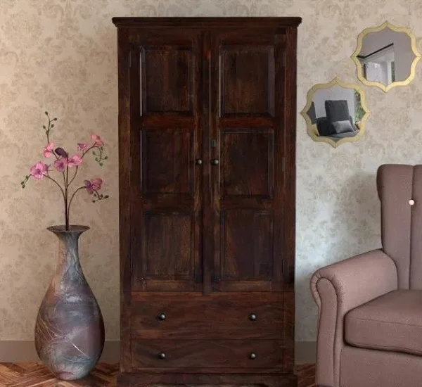 single-double-door-wooden-wardrobe