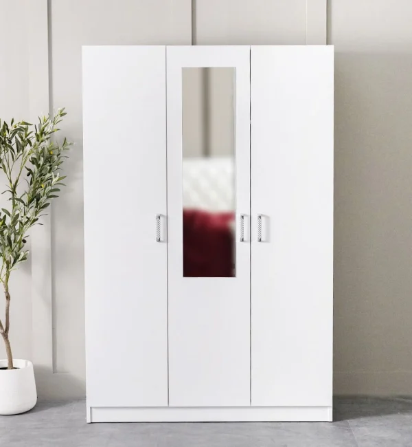 used-3-to-6-door-white-wardrobe