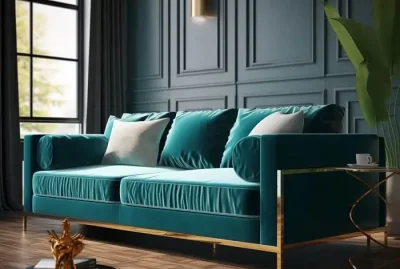 used-turquoise-sofa-modern-living-room-abu-dhabi